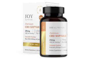 750mg CBD Softgels with Curcumin